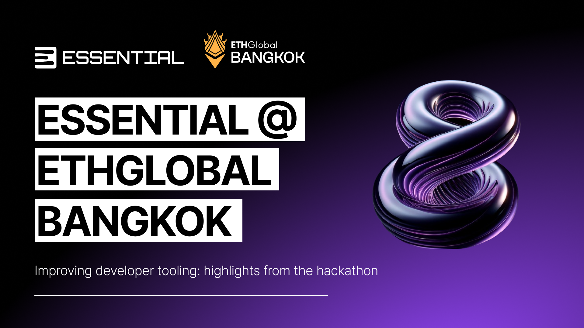 Essential @ ETHGlobal Bangkok